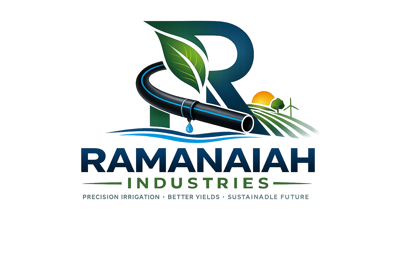 Ramanaiah Industries logo drip irrigation manufacturer Ananthapur