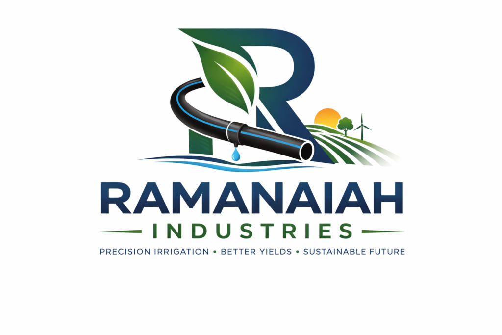 Ramanaiah Industries logo drip irrigation manufacturer Ananthapur
